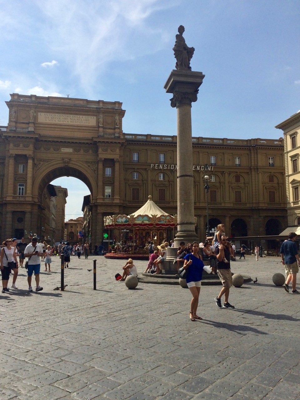 Italy - Florence - Piazza della Repubblica