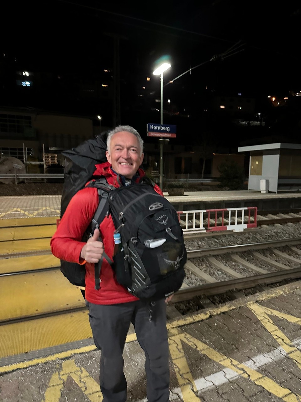 Deutschland - Hornberg - reisefertig am Bahnhof Hornberg