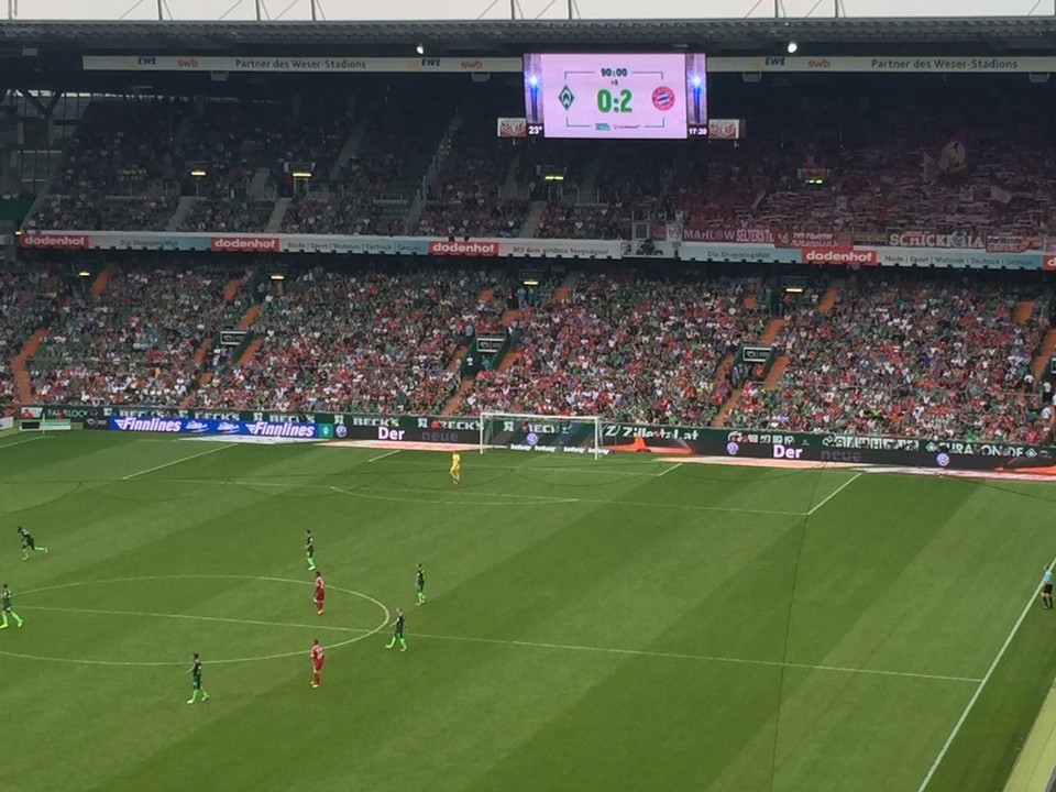 Germany - Bremen - Not a good result. Werder Bremen vs Bayern München. 