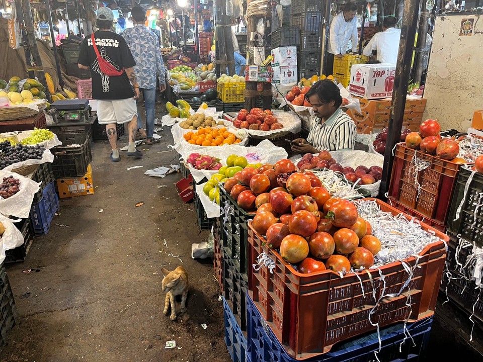 Indien - Mumbai - Crawford Markt