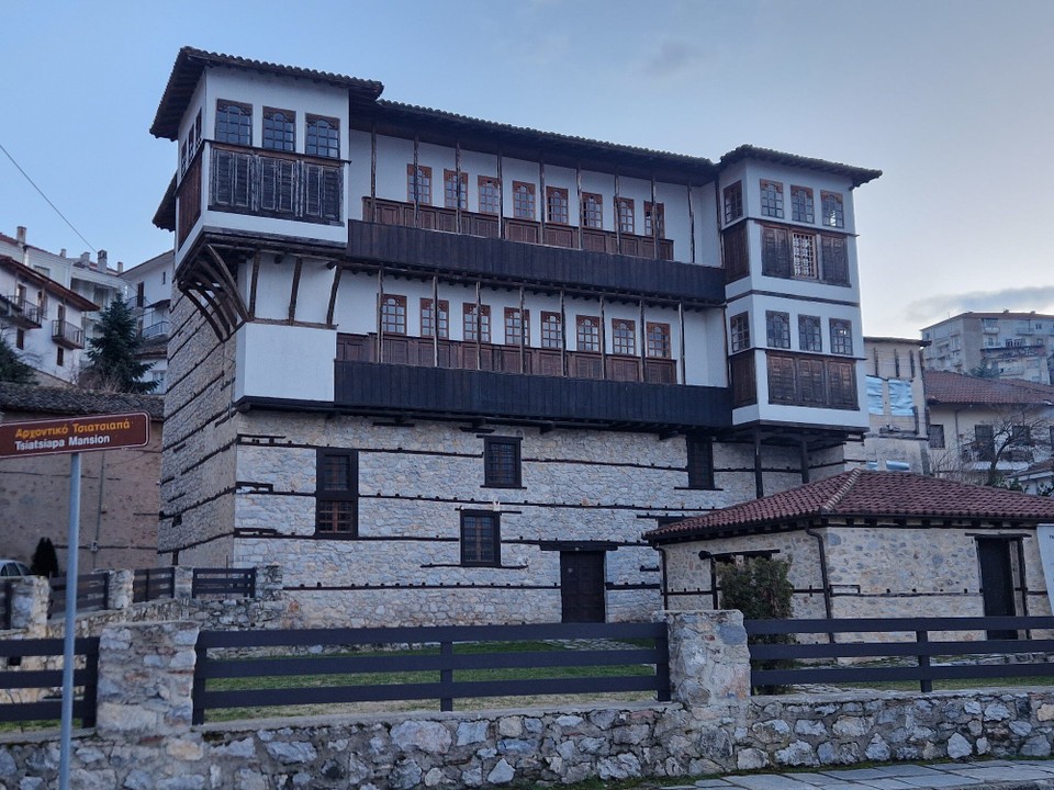 Griechenland - Kastoria - mazedonisches Herrenhaus aus dem 18. Jahrhundert 