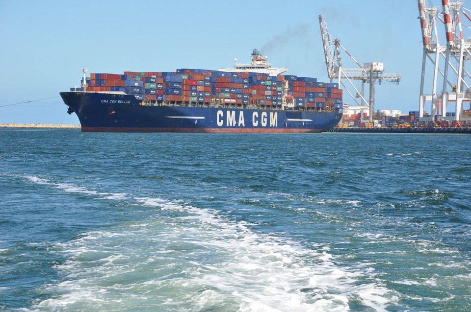 Australien - Fremantle City - Auf dem Boot von Fremantle nach Perth...