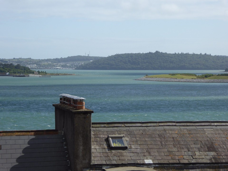 Ireland - Cobh - A view towards Spike Island, originally a monastic settlement, but has since been used for defence and as a prison.