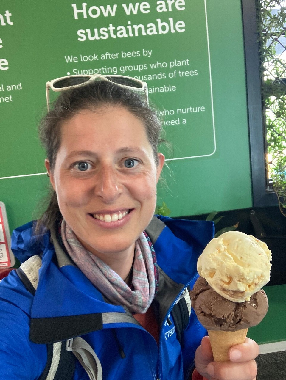 Neuseeland - Taupo - Ein Eis darf natürlich auch nicht fehlen