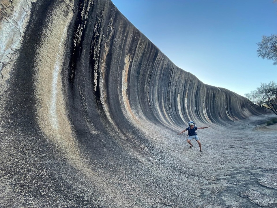 Australien - Hyden - Dieser lädt gerade dazu ein, Spaßbilder zu machen.