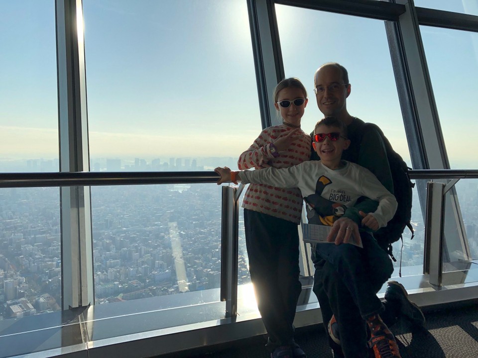 Japan - Sumida-Ku - Schöne Aussicht auf Tokyo.