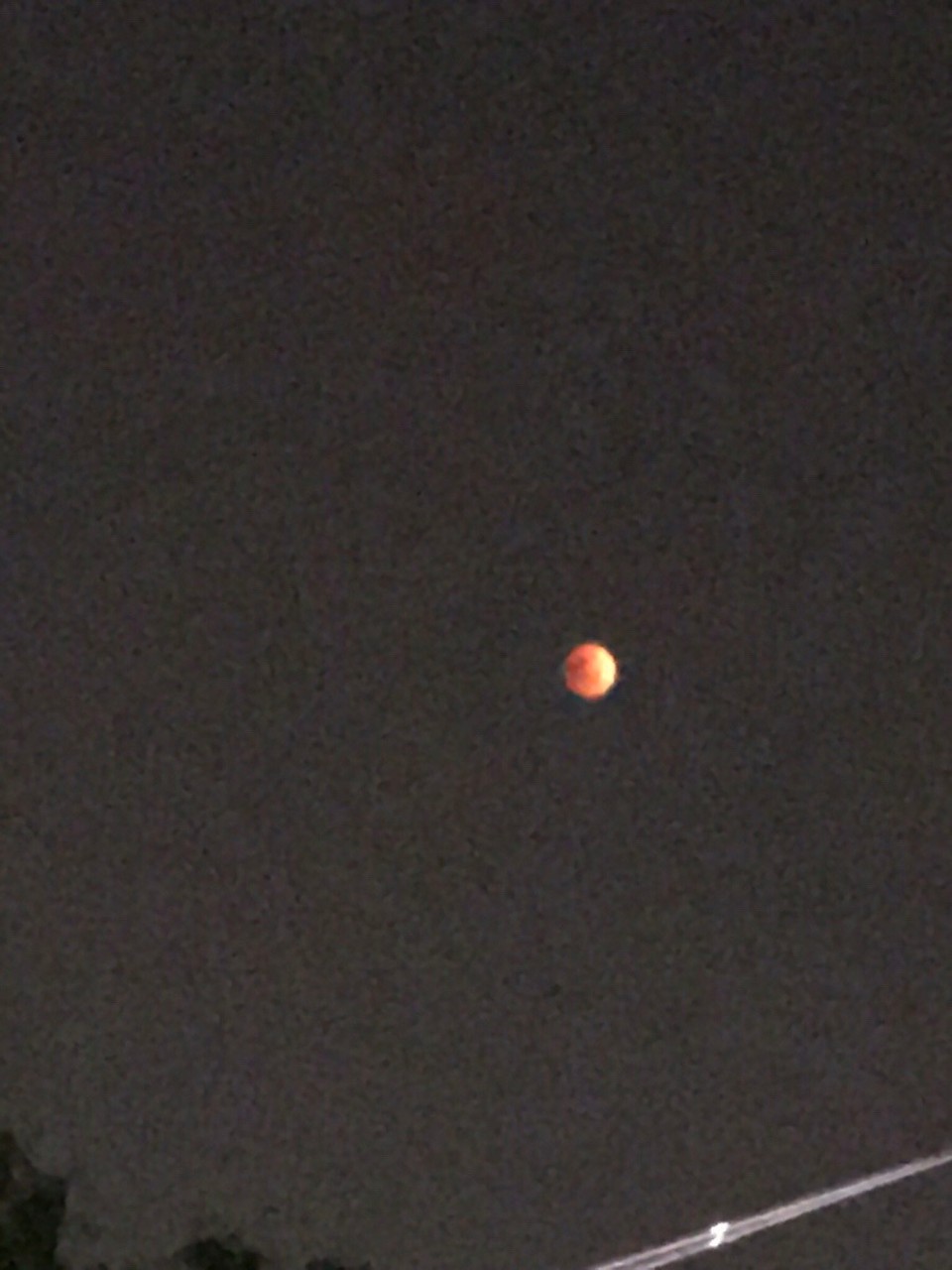 Thailand - Chiang Mai - Blood moon eclipse