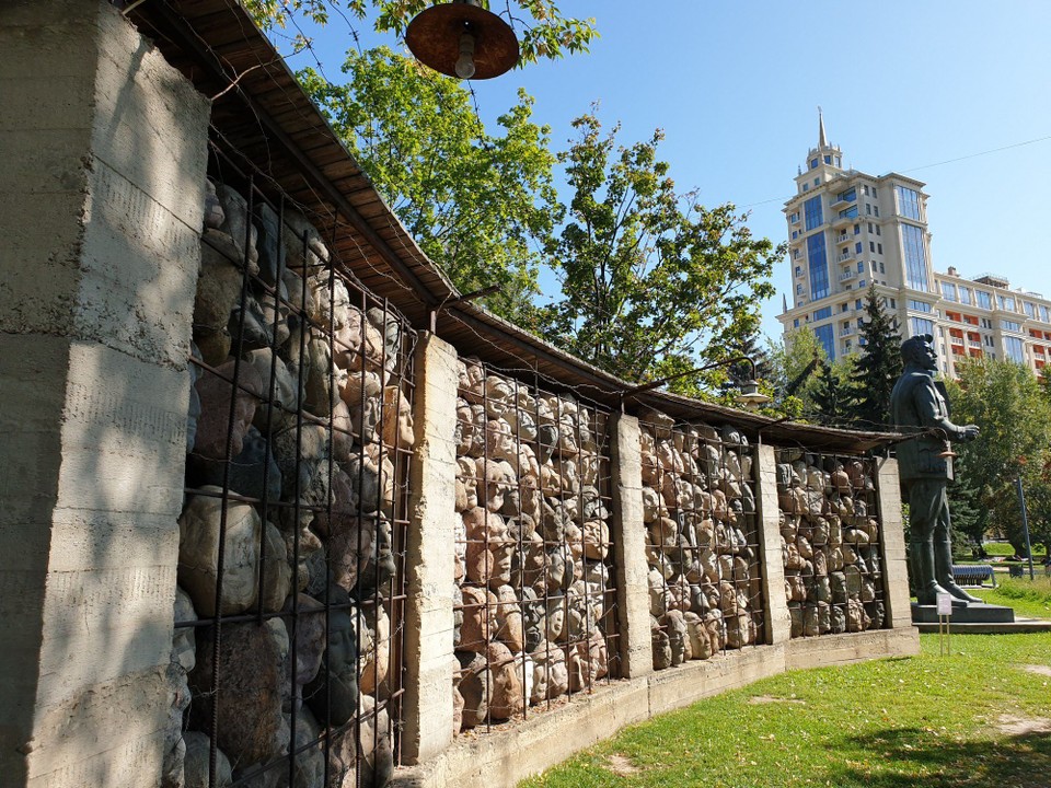 Russia - Moscow - The monument to Soviet Repression