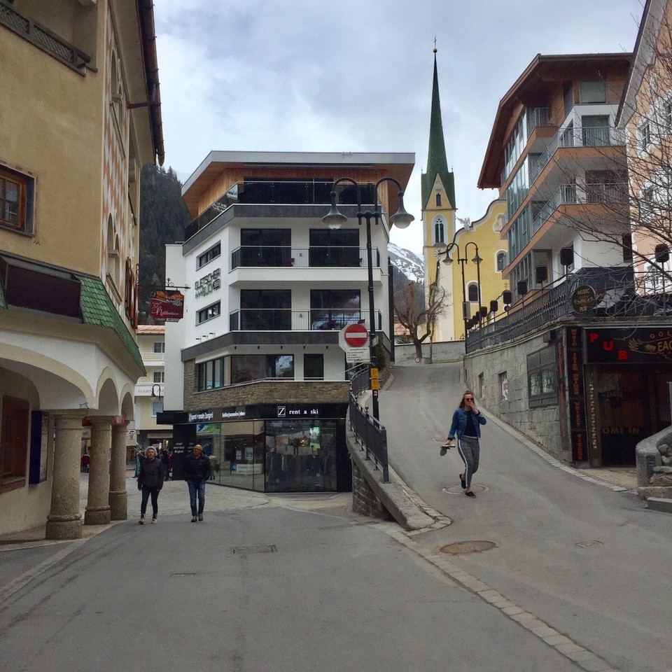 Österreich - Ischgl - Hauptstraße/Dorfstraße
