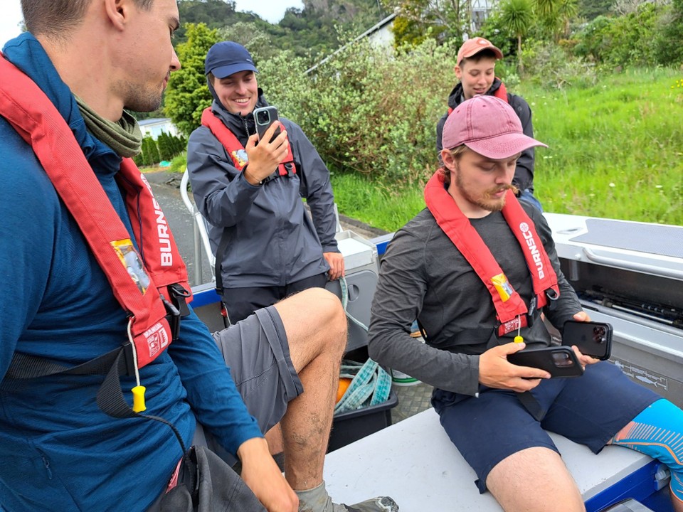 Neuseeland - Ruakākā - Auf dem Boot 