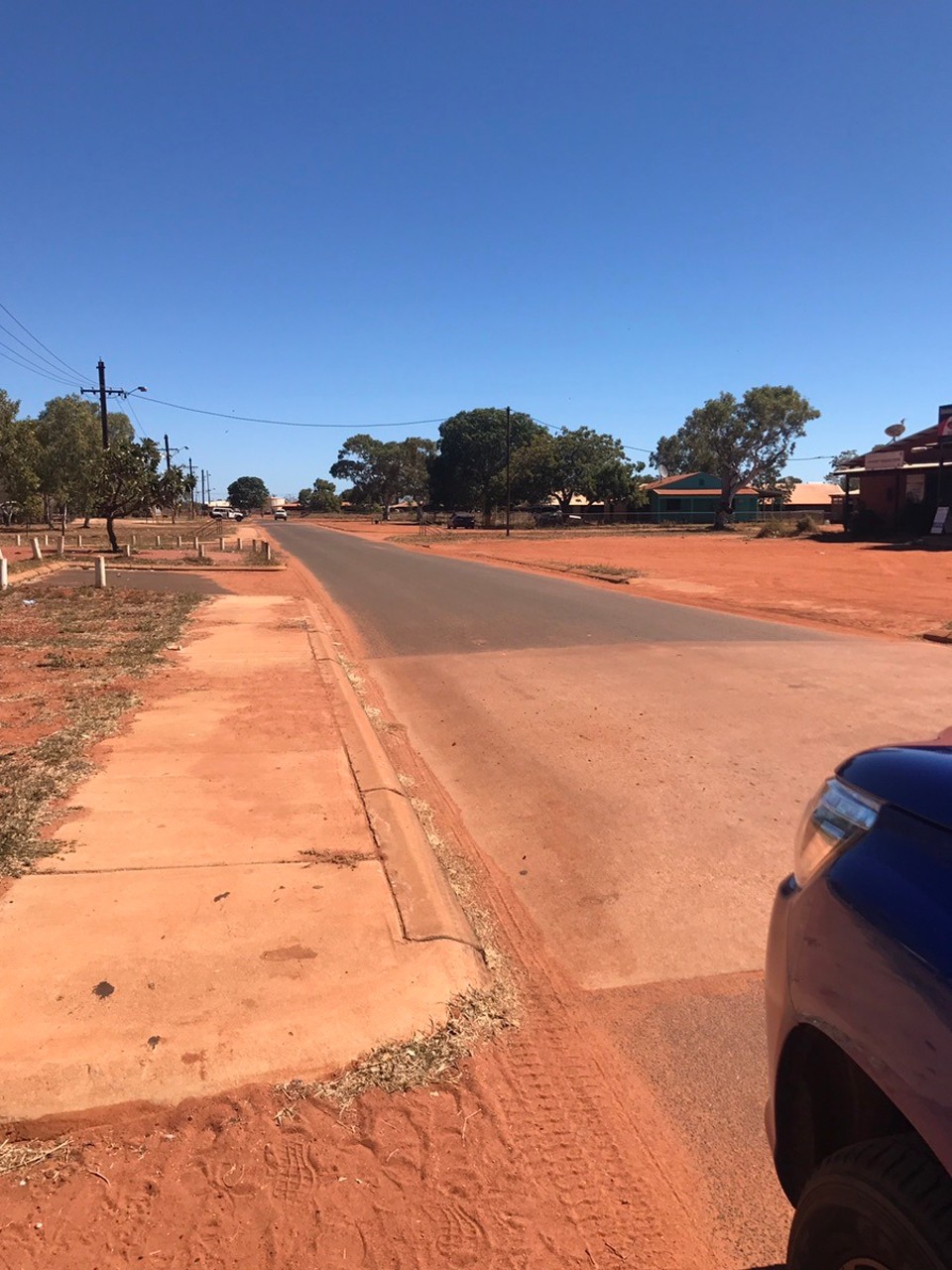 Australia - Lagrange - Main Street where we were staying