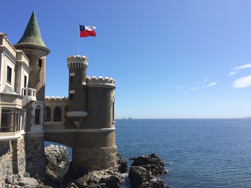 Chile - Valparaiso - Von einem deutschstämmigen Industriellen gebaut