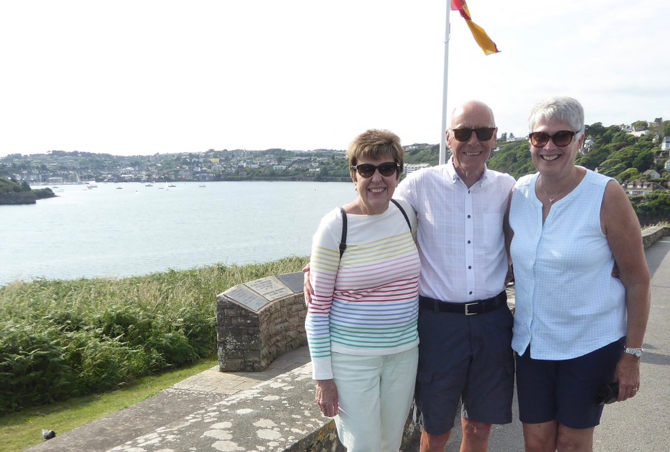 Ireland - Kinsale - We enjoyed giving them a mini tour of [our] Dock Beach with views over to Charles Fort and then through town to Summercove to look back on James Fort and the beach.