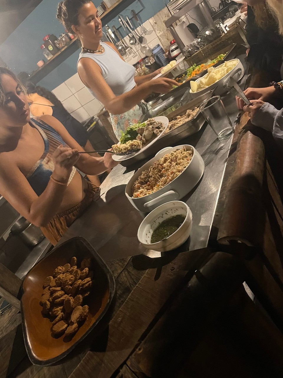Costa Rica - Santa Cruz - … bevor es dann zum Abendessen zurück zum Camp ging 🥘 ⛺️ 