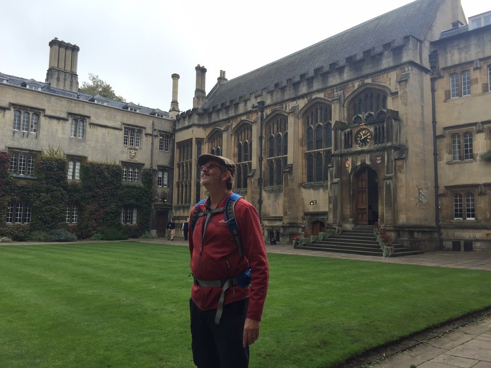  - United Kingdom, Oxford - Exeter College Quadrangle. Founded 1314. Present buildings 1618-1710. 
The site of Inspector Morse's heart attack. 