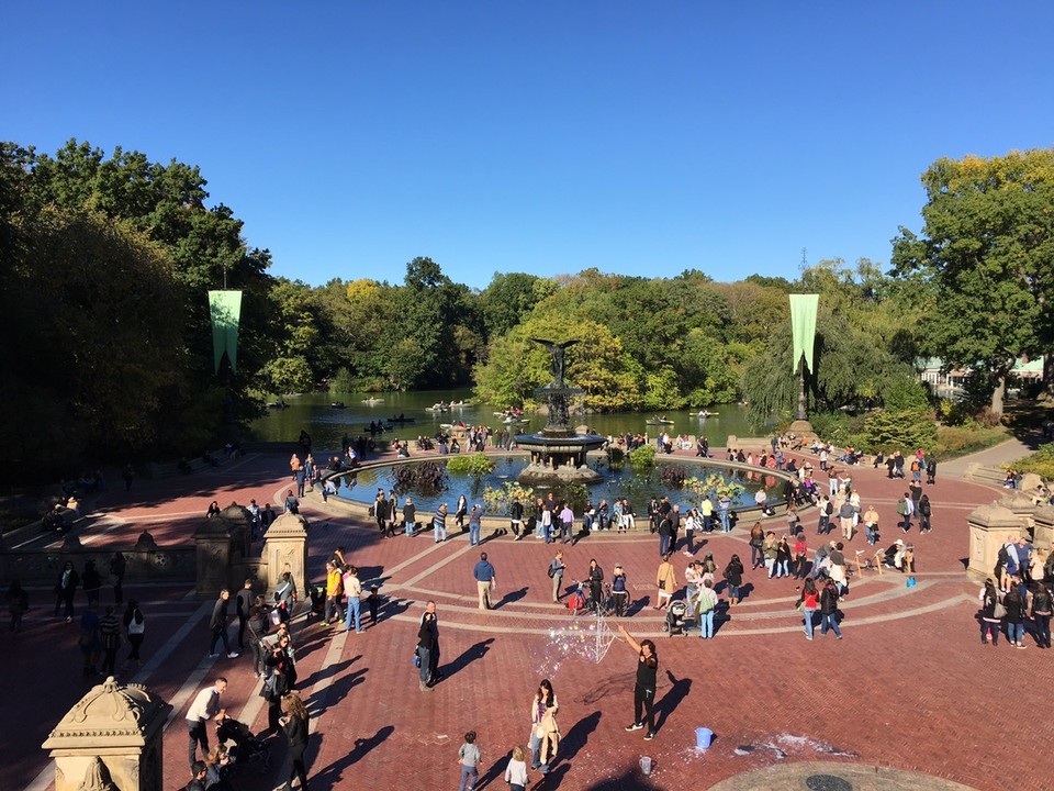 United States - New York - Auch hier tümmeln sich Menschen