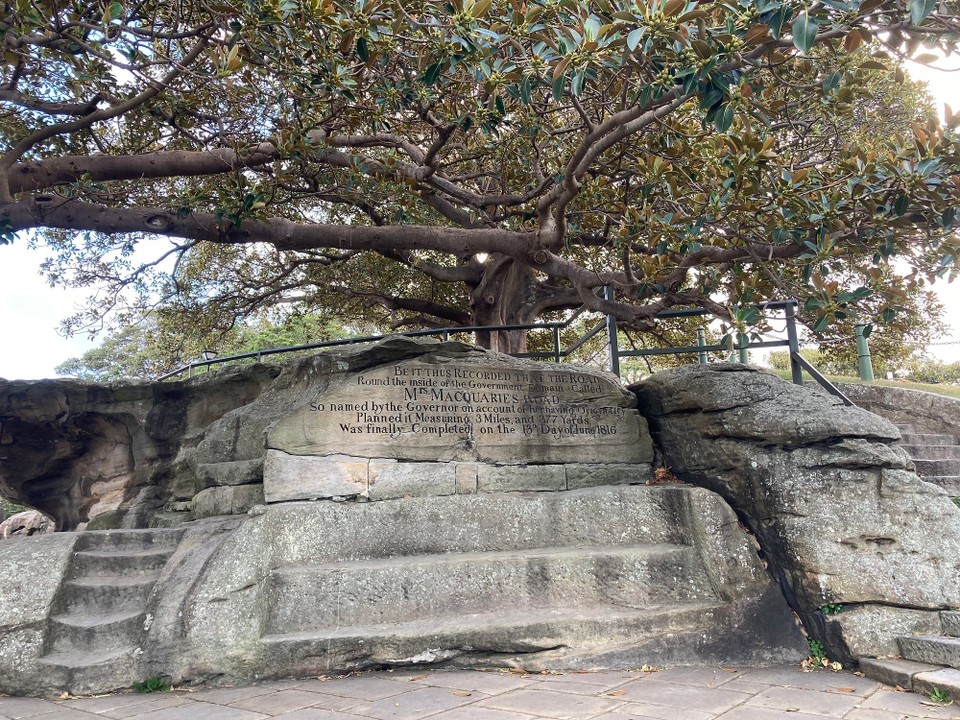 Australien - Millers Point - Mrs Macquarie‘s Chair