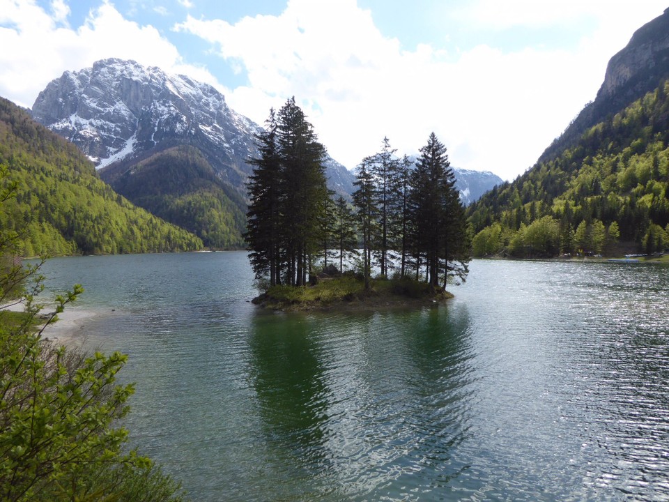 Slowenien - Bovec - Toller See - hier mussten wir kurz halten!