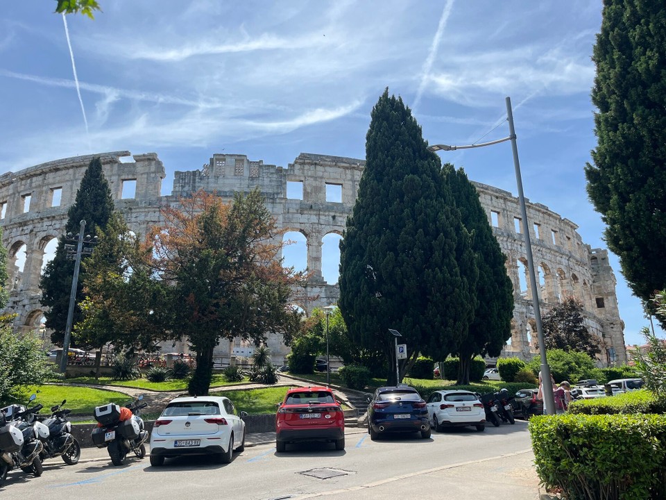 Kroatien - Pula - Arena in Pula