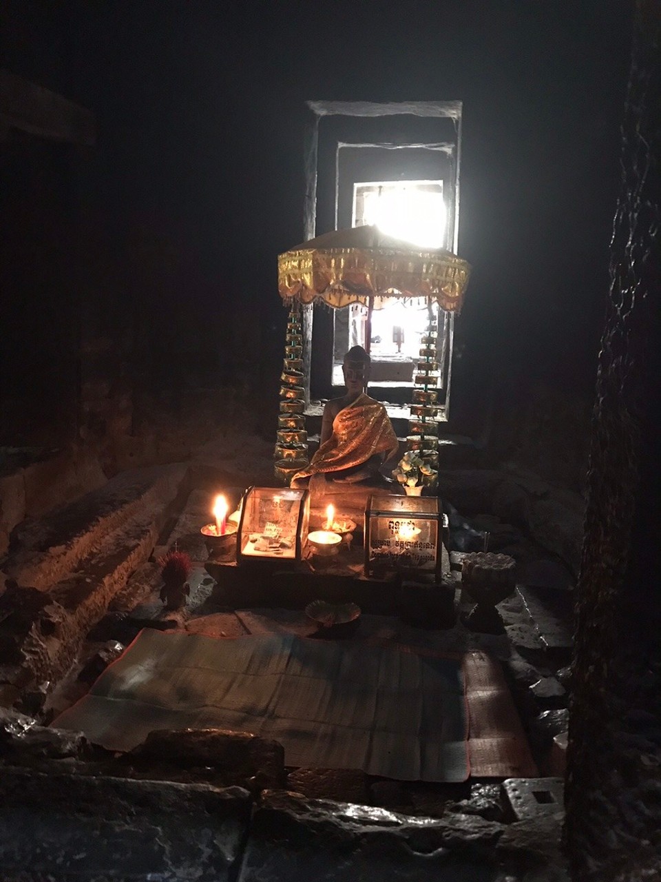 Cambodia -  - Inside Bayon temple