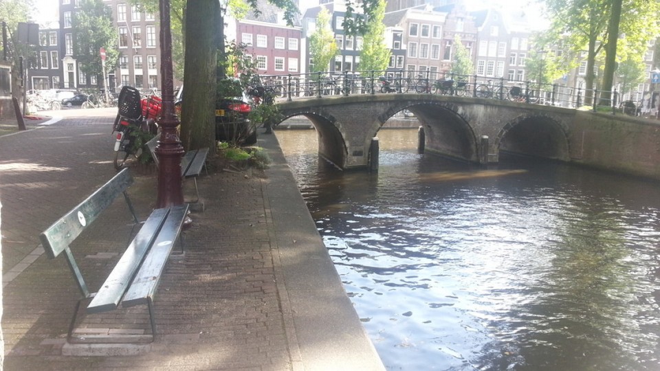 The Netherlands - Amsterdam - Fault in Our Stars- Bench Scene