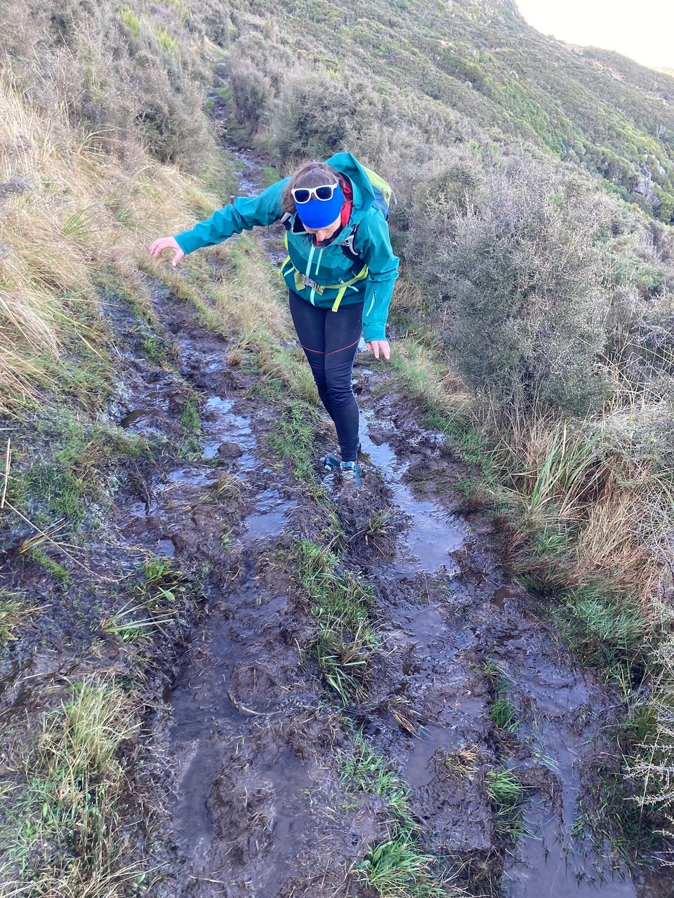 Neuseeland - Governors Bay - Der Weg ist nicht ganz einfach zu bewältigen 🫣