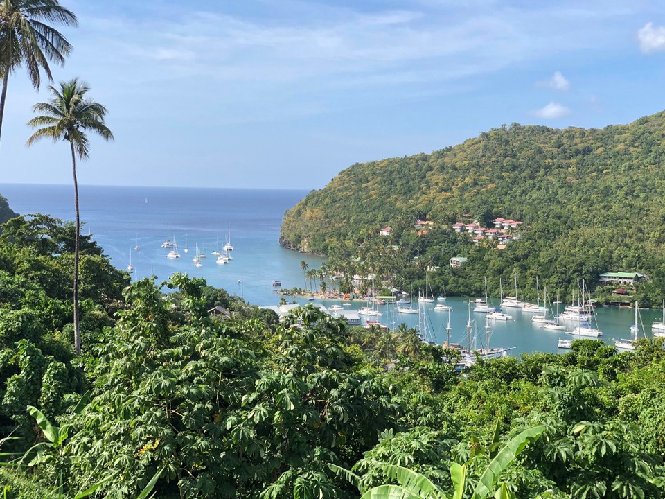 St. Lucia - Castries - Eine der schönsten Naturhäfen der Karibik 