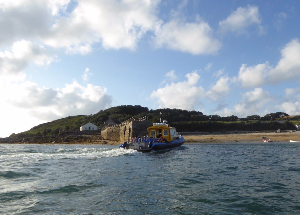 United Kingdom - Isles Of Scilly - One of the ferries which transport people between the islands.