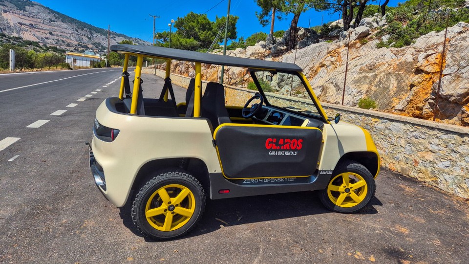 Griechenland - Symi - Null Sterne beim NCAP Crashtest. Aber 100 Sterne für den Spaß. 