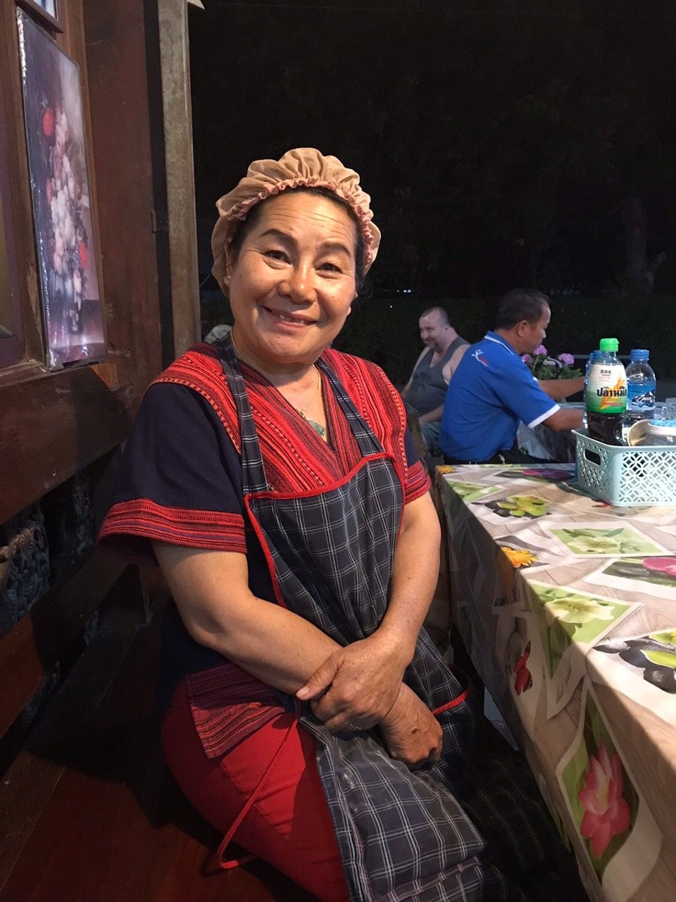 Thailand - Chiang Rai - The lovely hostess at Jam Jam’s, Chiang Khong
