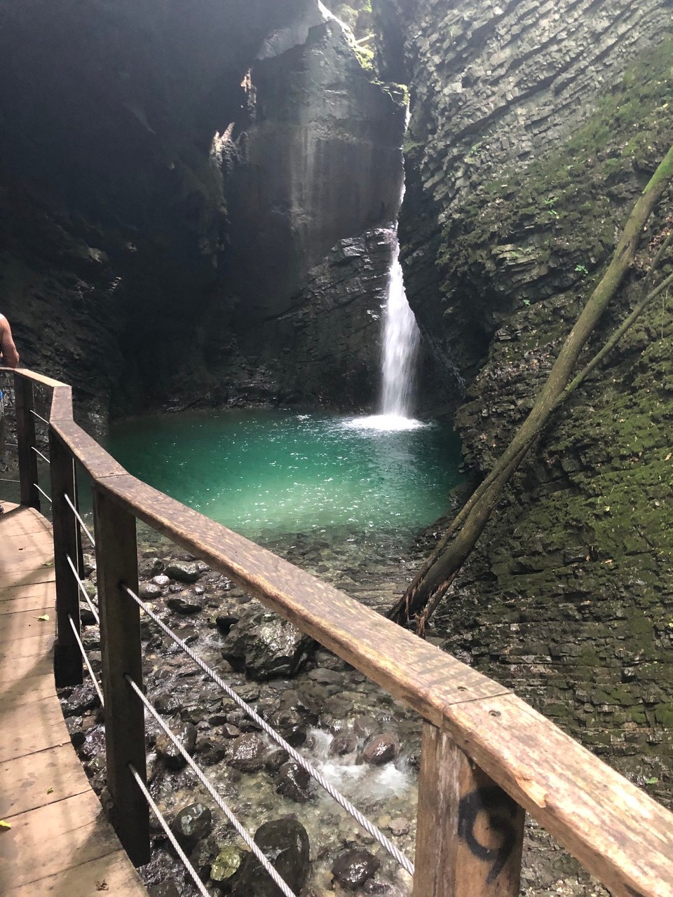 Slowenien - Bovec - Auf dem Weg zur Kozjak Grotte