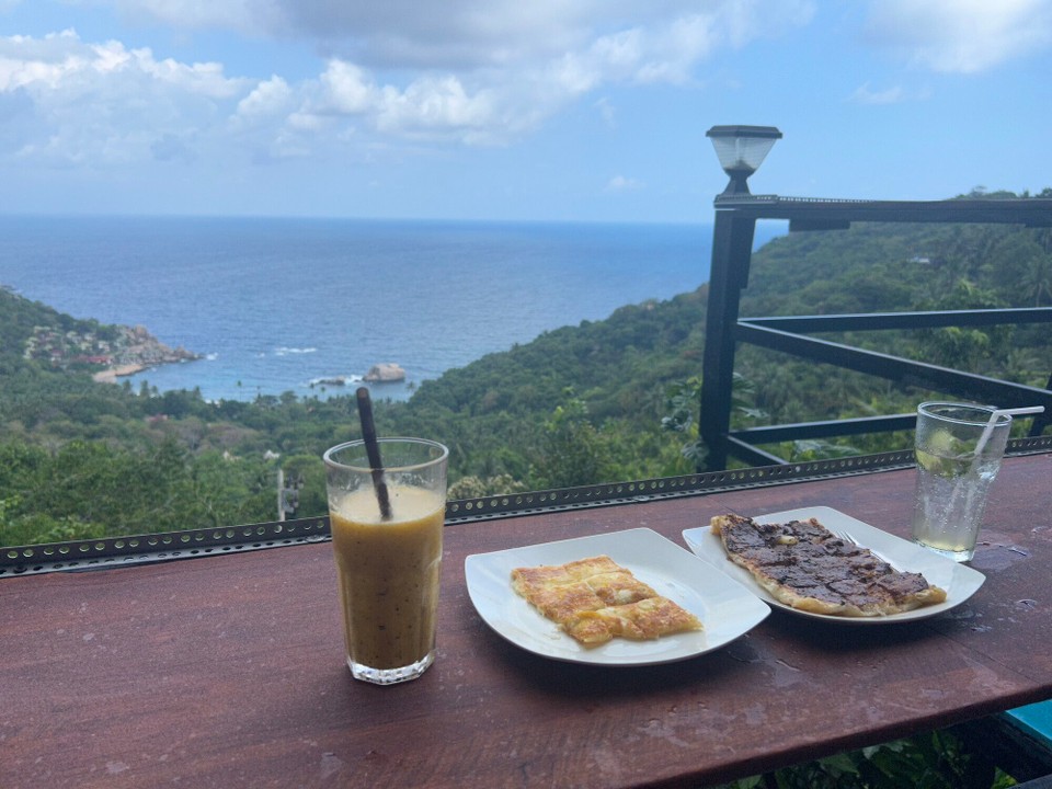 Thailand -  - Roti. Mit Käse und Nutella. 