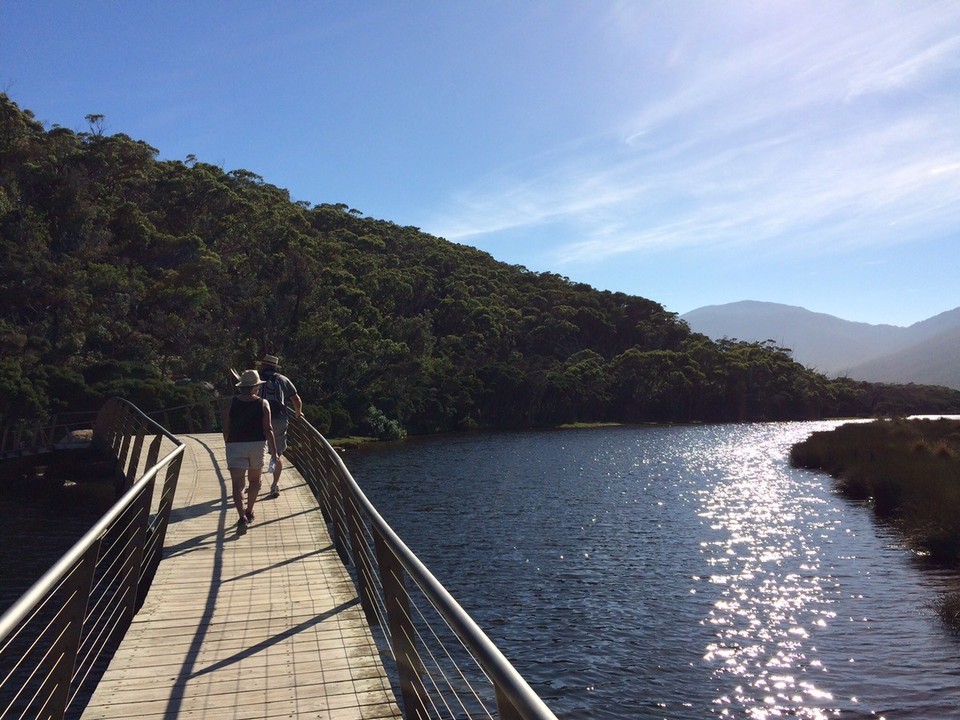 Australia - Tidal River - Tidal River camp site bridge. 