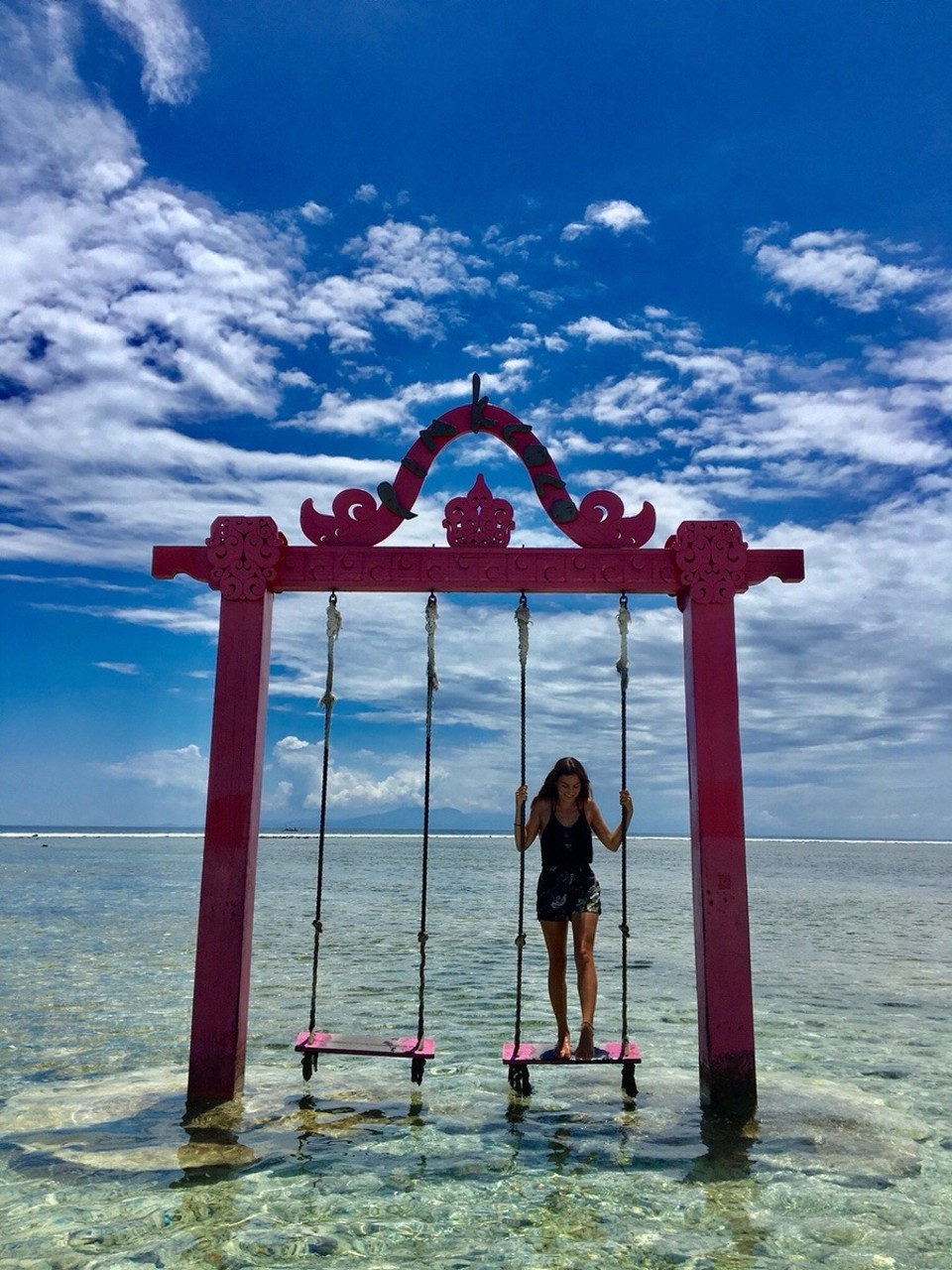 Indonesien - Lombok Utara - Schaukel Foto 2🇲🇨