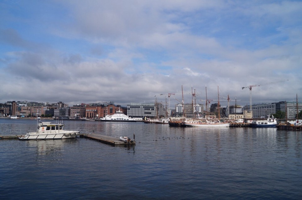 Norwegen - Oslo - Der Hafen.