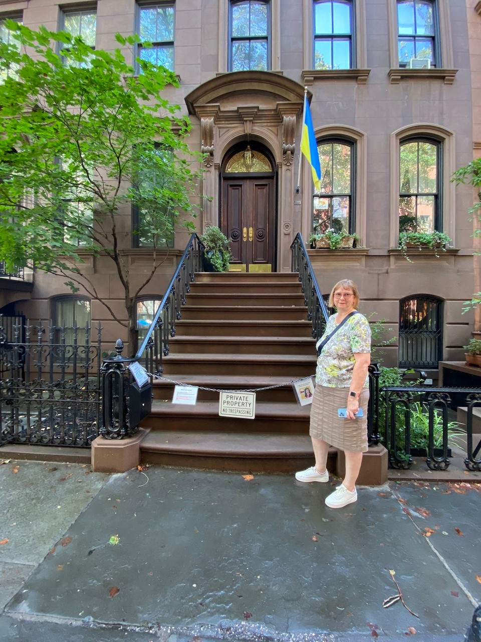 Vereinigte Staaten - New York - Das Haus von Carrie aus Sex and the City