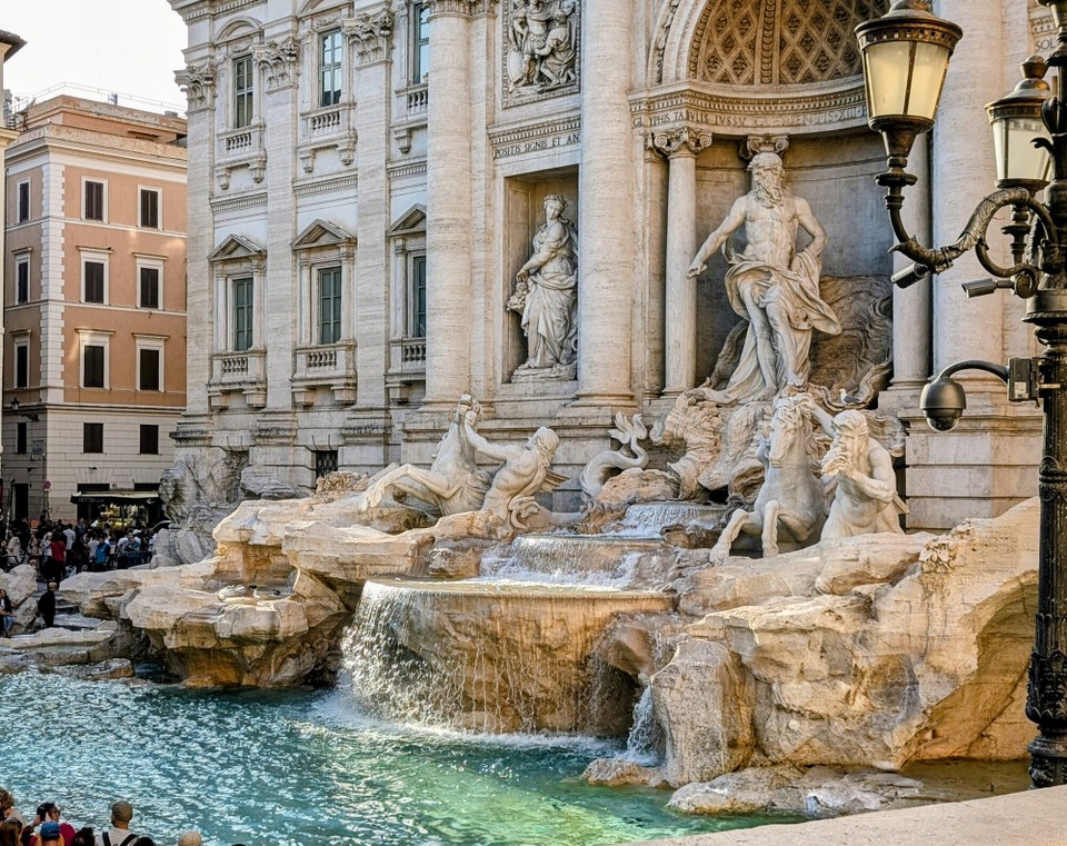 Italien - Rom - Täglich fliessen hier ca. 80 Millionen Liter Wasser.
