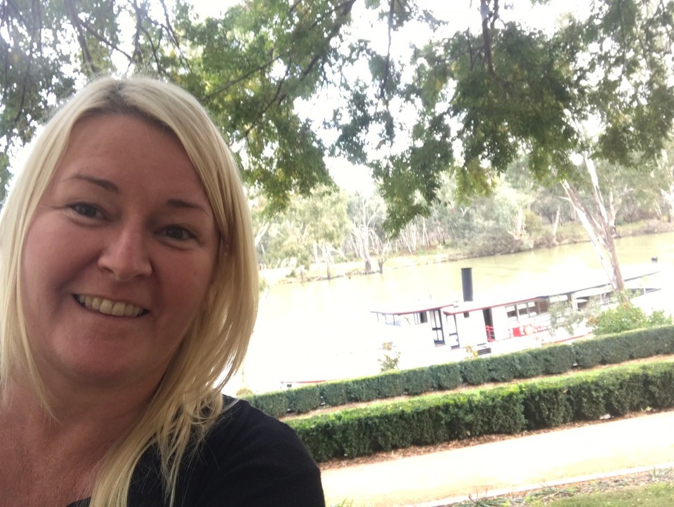 Australia - Mildura - Cruising up the Murray on the Rothbury paddlesteamer to Trentham Winery estate 🍷🍷