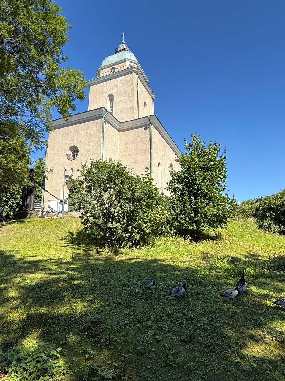 Finnland - Helsinki - Kirche und Leuchtturm