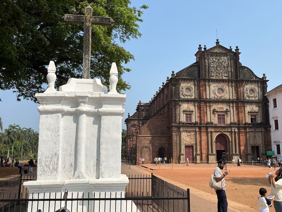 Indien - Canacona - Old Goa: Basilika Bom Jesus