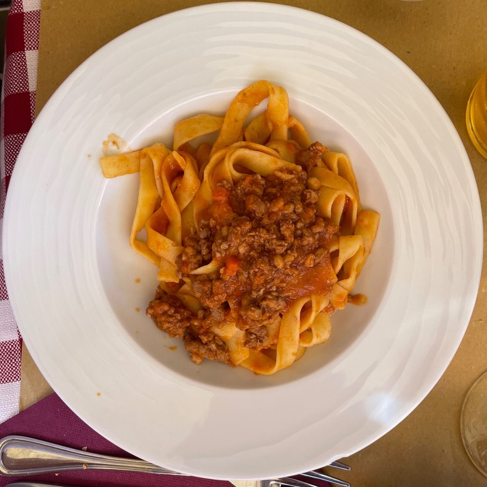 Italien - Bologna - Spagetti Bolognese gibt es hier nicht! Tagliatelle al Ragù ist das Original aus Bologna