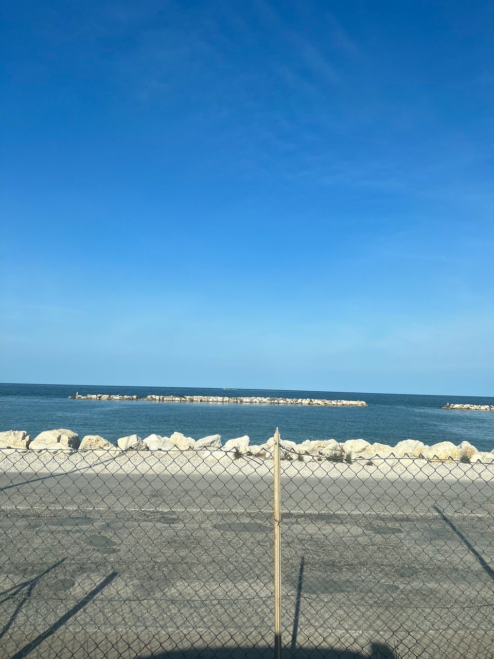 Italien - Fano - …um schliesslich am heutigen Ziel anzukommen und den Ausblick vom Camper zu geniessen😍