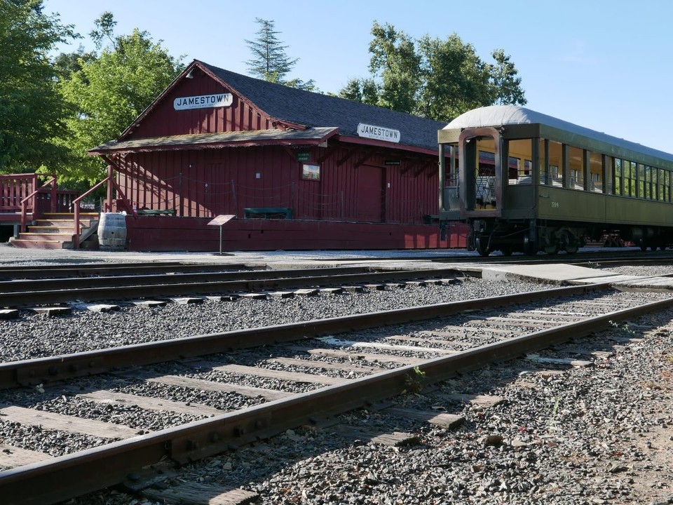 USA - Jamestown - Bahnhof von Jamestown