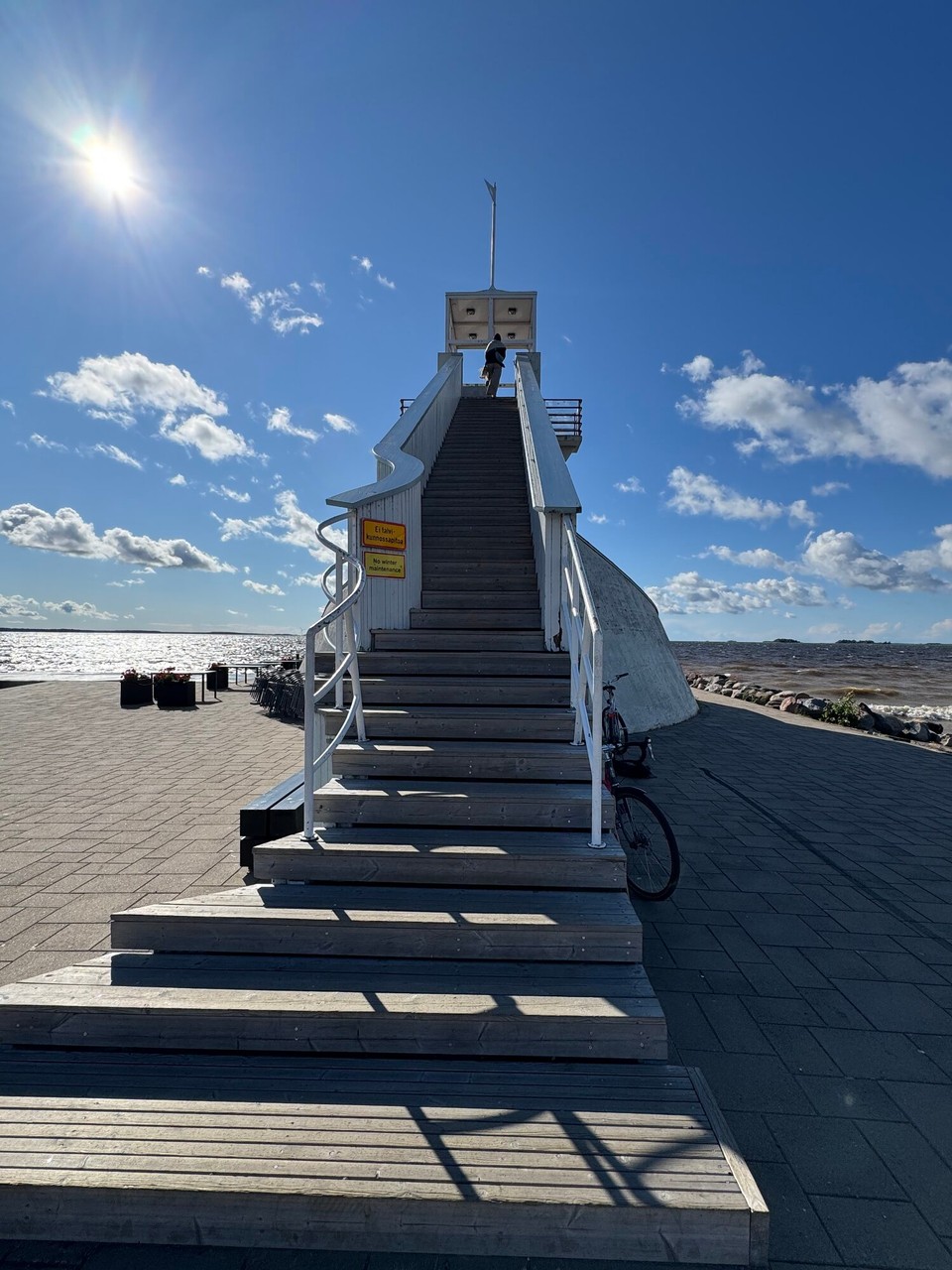 Finnland - Kempele - Aussichtsturm am Strand 
