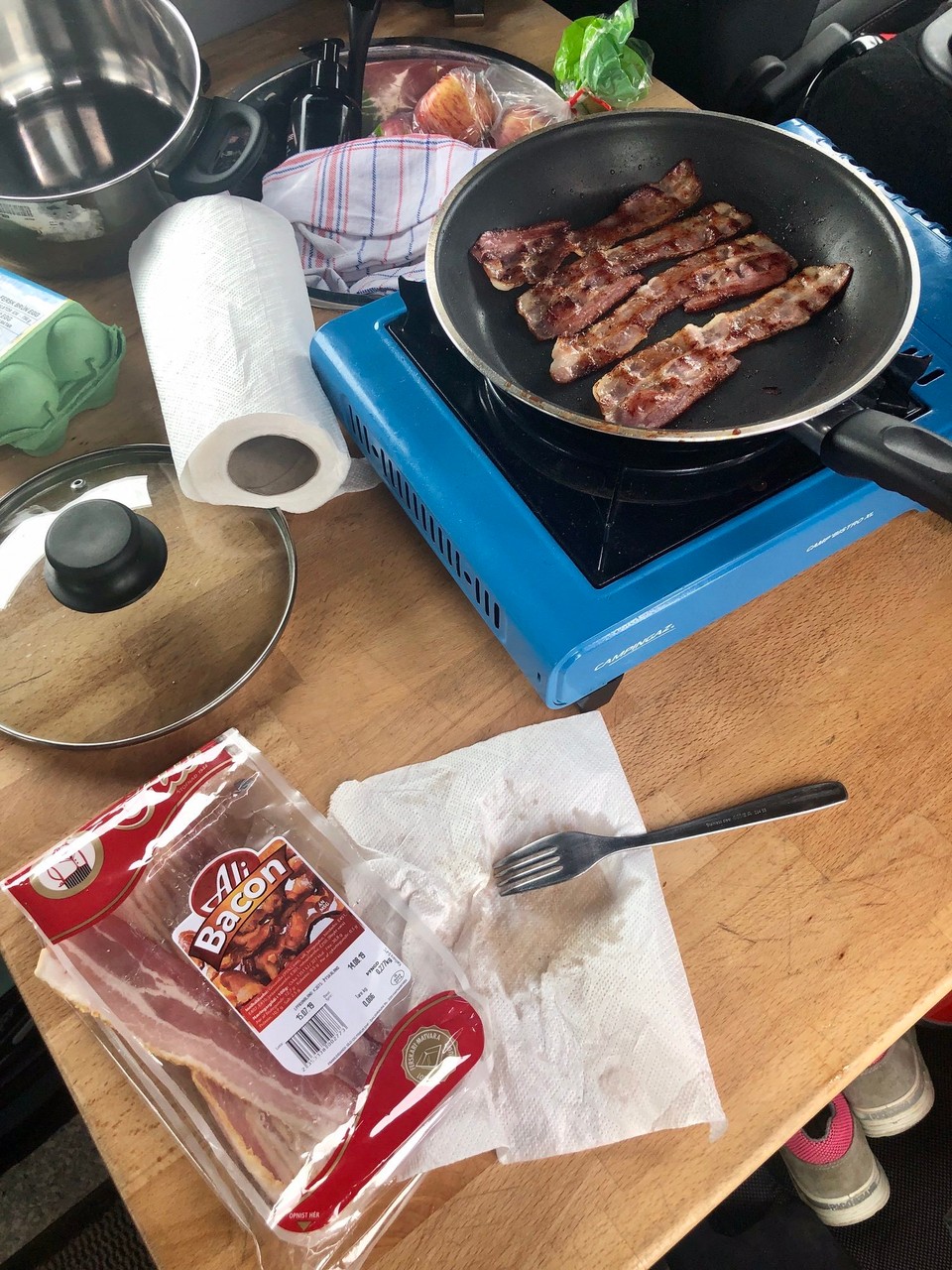 Island - Húnaþing vestra - Der gute „Ali Bacon“, den es hier in jedem Bonus zu kaufen gibt...