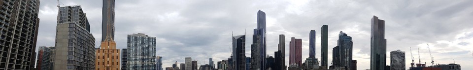 Australien - Melbourne - Blick vom Hostel