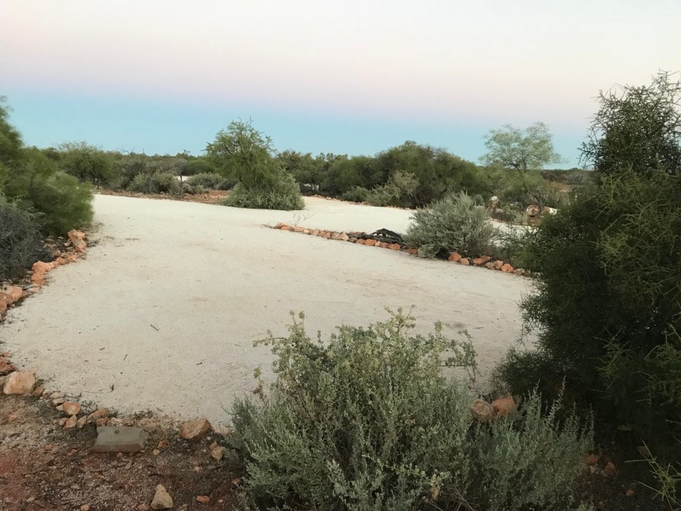 Australien - Denham - Unser schöner einsamer Campingplatz Hamelin Qutback Station