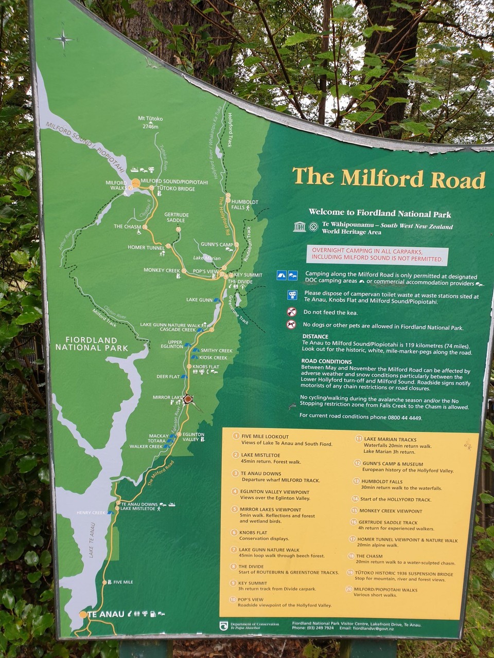 Neuseeland - Te Anau - 