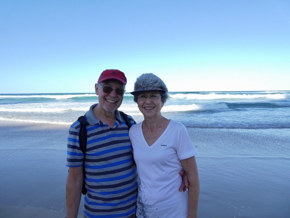 Australia - Brisbane - Always happy on the sand by the sea