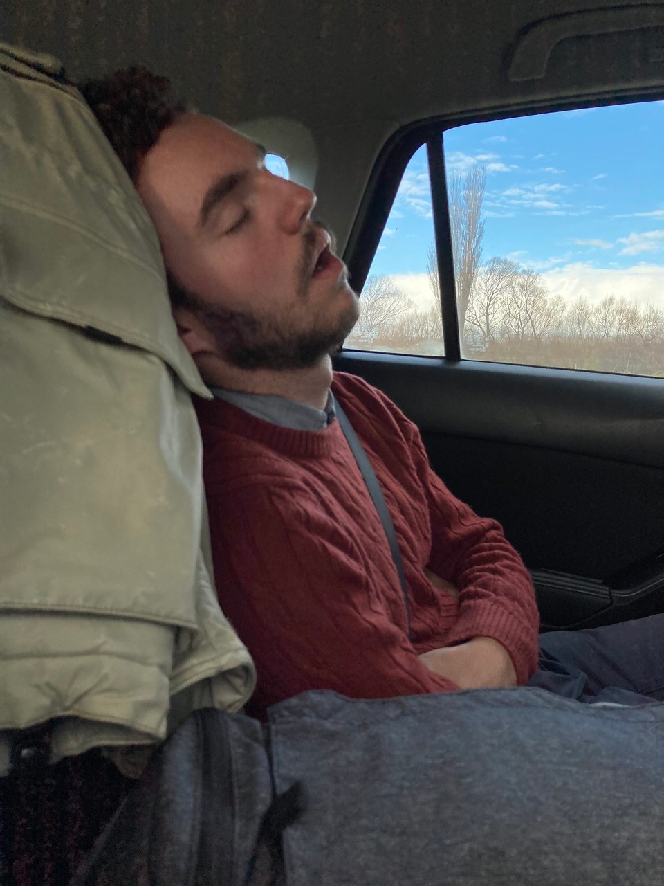 Neuseeland - Christchurch - Manchmal blau zum schauen, aber die Augen müssen sich eben auch mal ausruhen 🤷🏻‍♀️